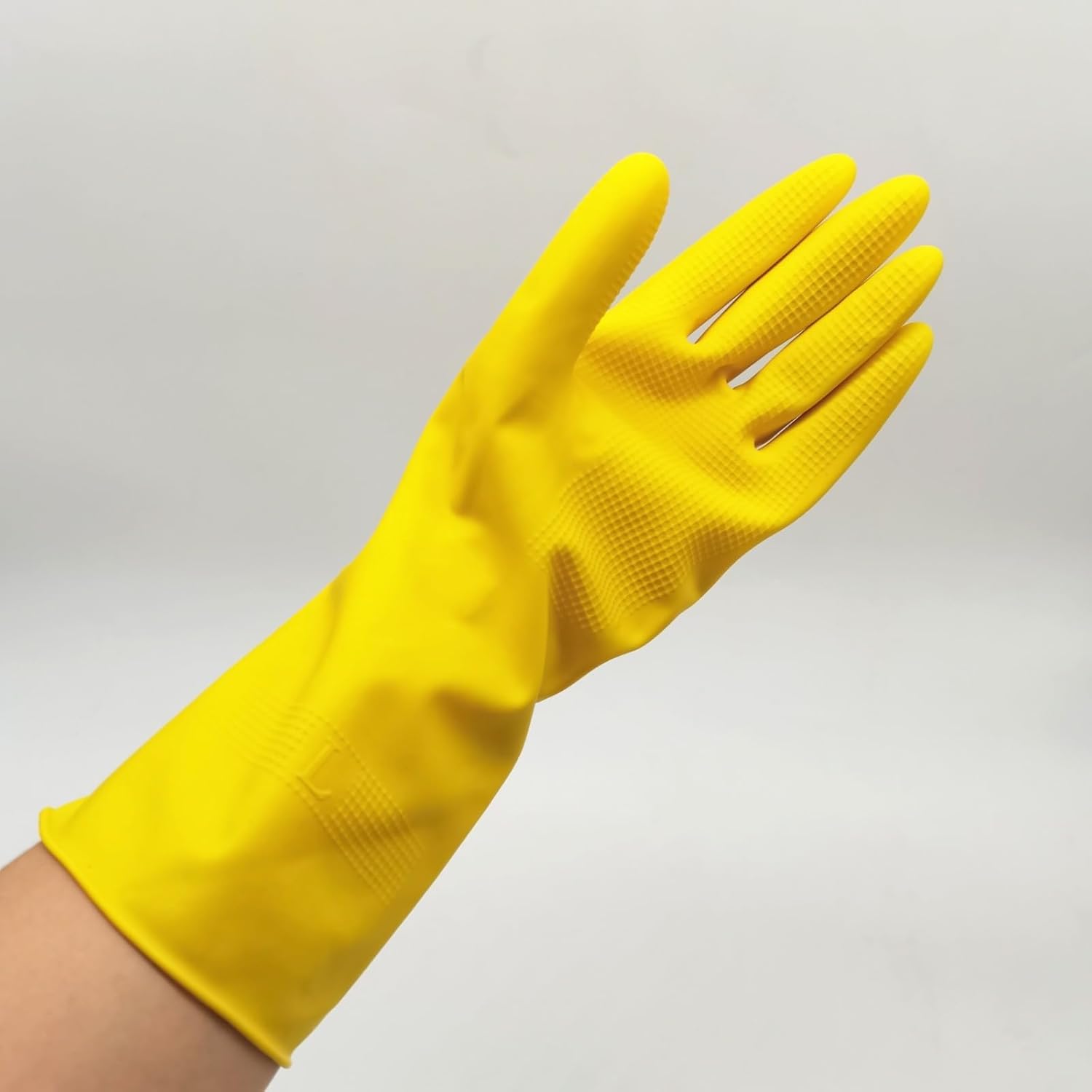 Topfit Latex Dishwashing Gloves - 3 Pairs