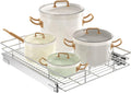 LOVMOR Pull Out Cabinet Organizer 20in x 21in - Smooth Slide Storage