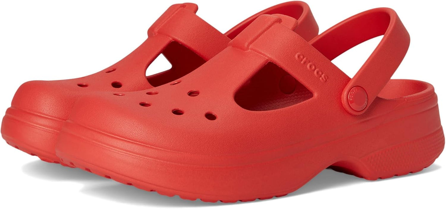 Crocs Kids' Classic Mary Jane Clogs for Playful Adventures
