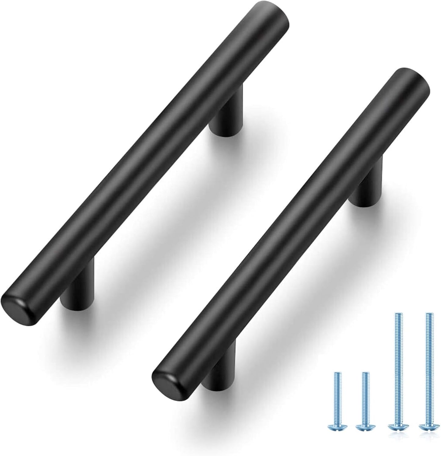 5 Inch Cabinet Pulls in Matte Black for Modern Kitchen Design
