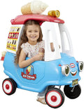 Little Tikes Cozy Ice Cream Truck Ride-On Car - Fun, Parent-Ready