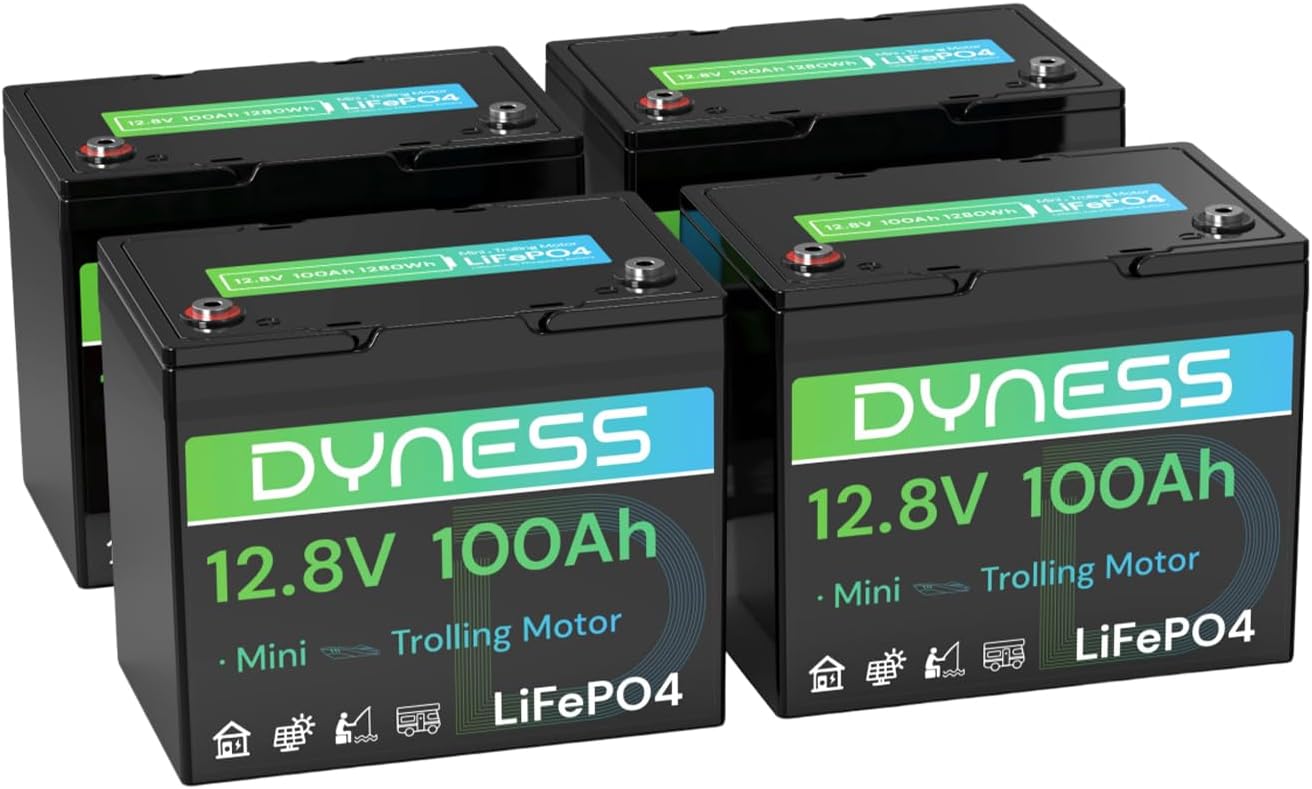 12V 100Ah Mini LiFePO4 Battery for RV, Boat, and Solar Use