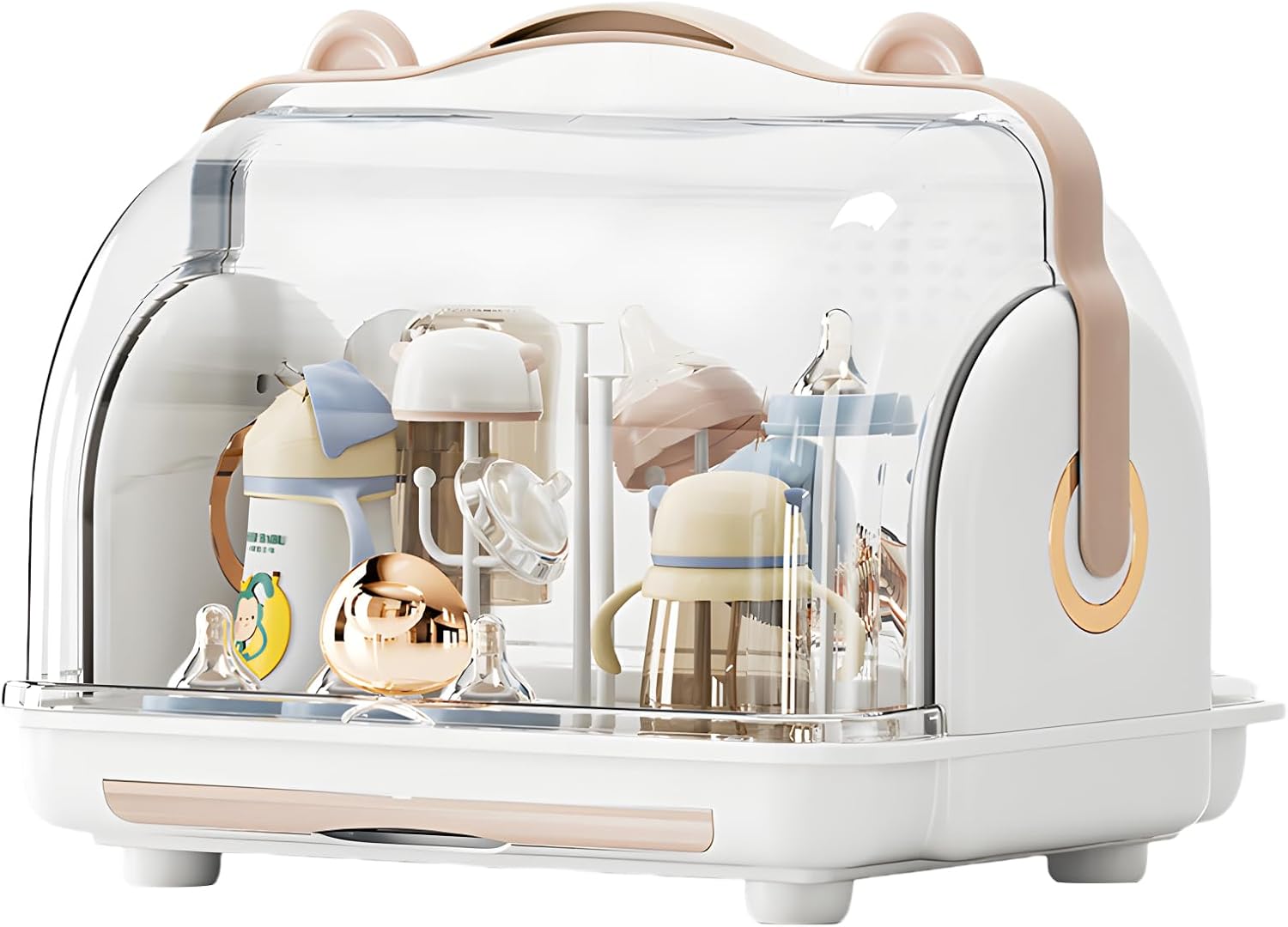 Baby Bottle Drying Rack Storage for Efficient Kitchen Organization