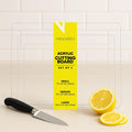 Acrylic Cutting Board Set of 3 with Counter Lip - Clear Minimalist Set