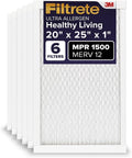 Filtrete 20x25x1 AC Furnace Air Filter for Cleaner Air