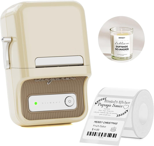 NIIMBOT B21 Label Maker - Inkless Portable Printer
