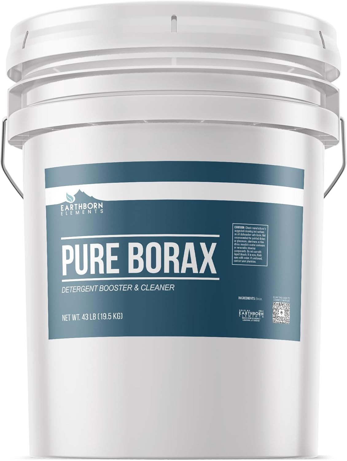 Earthborn Elements Borax Powder: Natural Multipurpose Cleaner