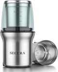 Secura Electric Coffee Grinder for Fine or Coarse Grinding