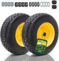 16x6.50-8 Tire and Wheel Assembly (2 Pack) - Flat Free Lawn Mower