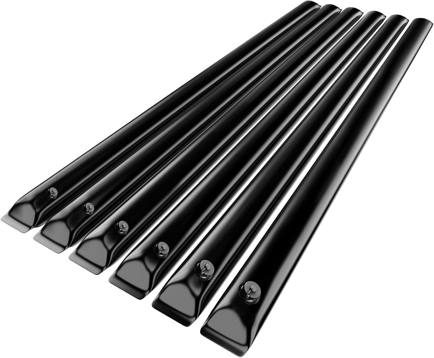 0.7mm Thicker Black Winter Water Tube for Pool Covers, 6 Pack