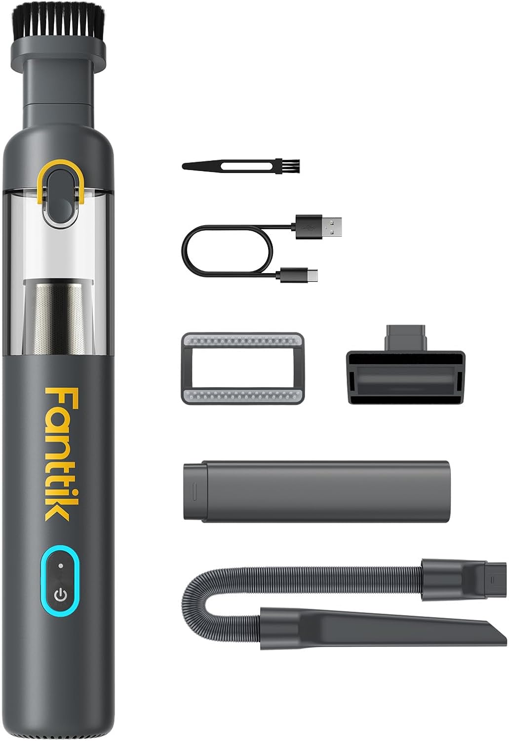 Fanttik Slim V8 Mate Car Vacuum: 12000Pa Suction Power