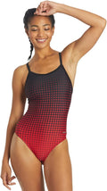 Thin Strap Athletic One Piece Swimsuit for Women - Durable Fit Women's