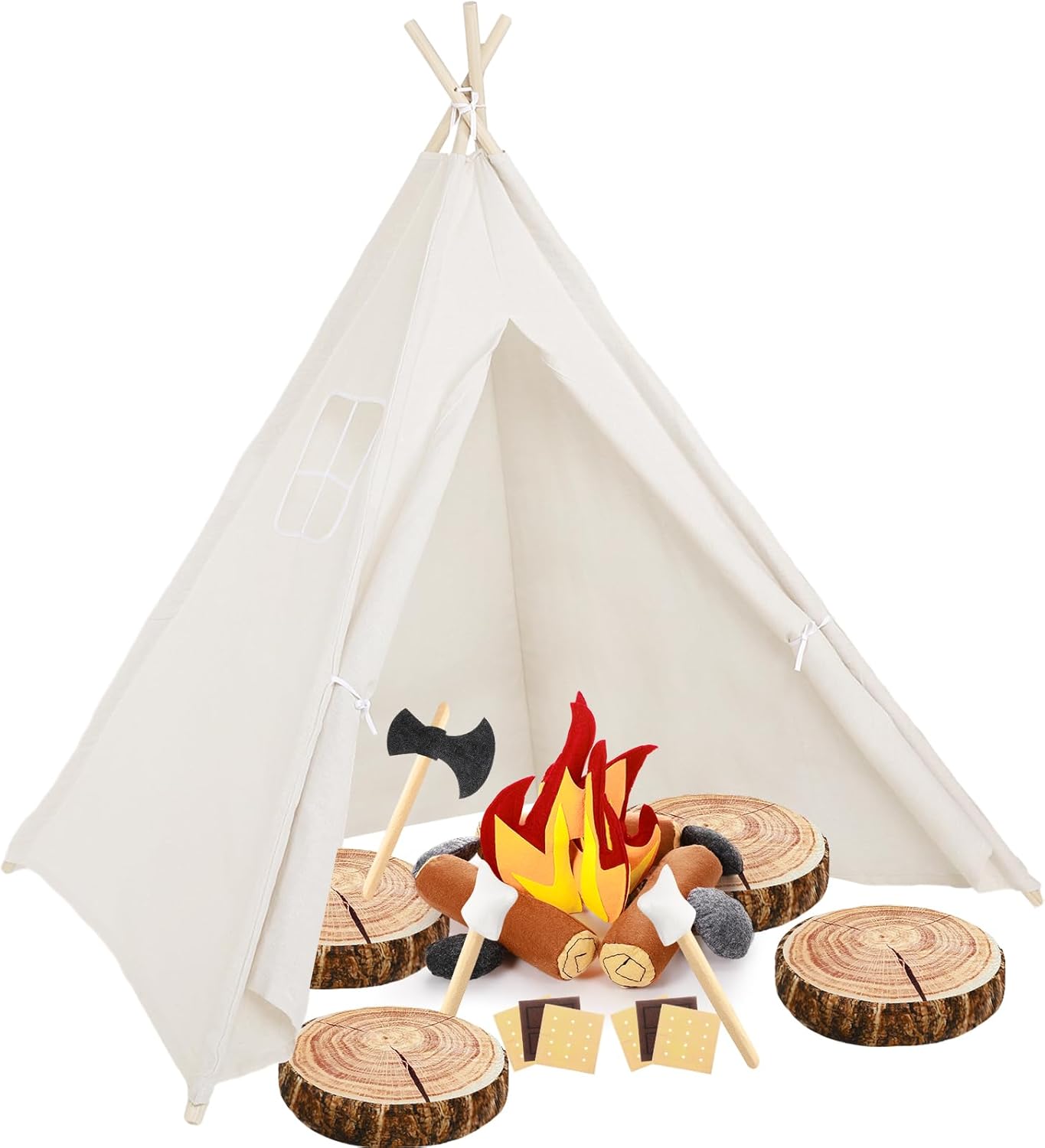 Kigley Pretend Camping Play Set - Indoor Fun for All!