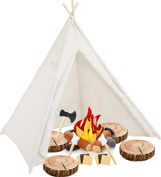 Kigley Pretend Camping Play Set - Indoor Fun for All!