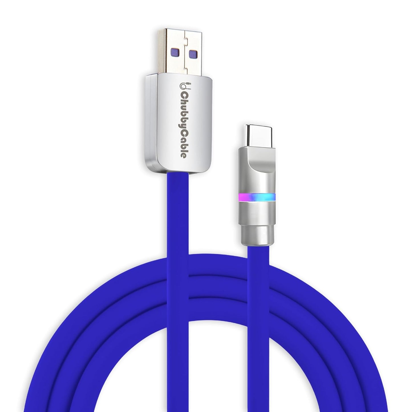 Chubbycable Neon Chubby Fast Charge Cable with RGB Glow Effect