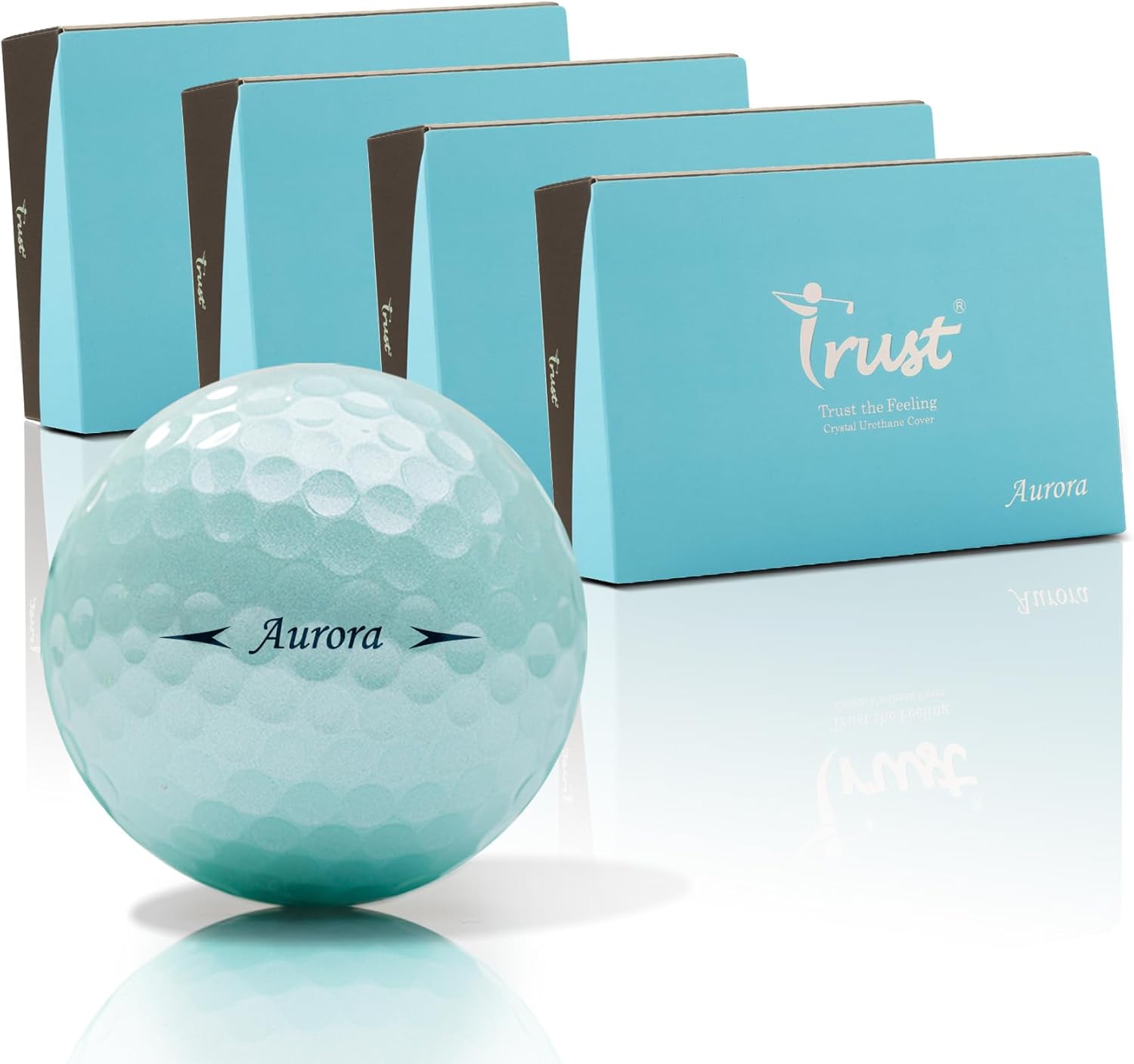 Trust Aurora Icy Blue Golf Balls for Maximum Distance & Control