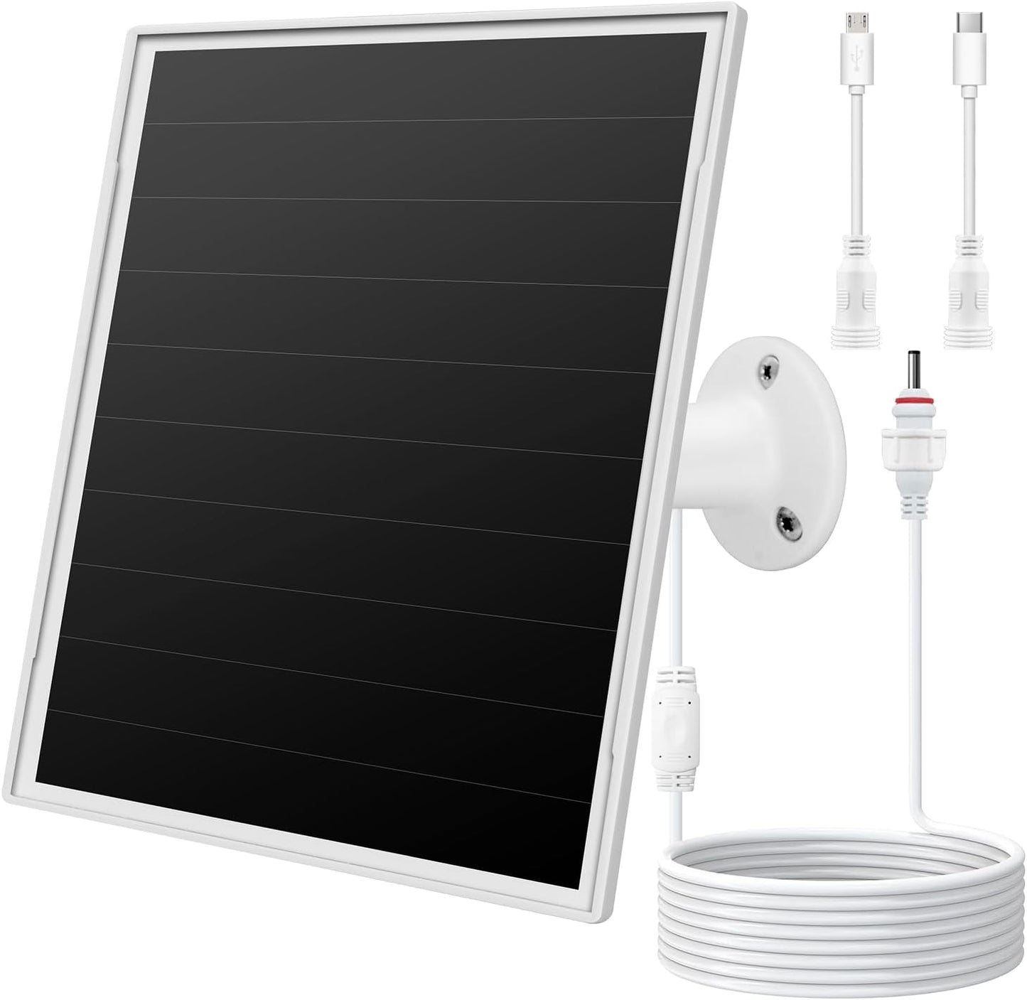 Fast Charge Solar Panel for Security Cameras