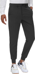 JWM Men's Stretch Golf Joggers for Men - Slim Tapered 29ft to 34