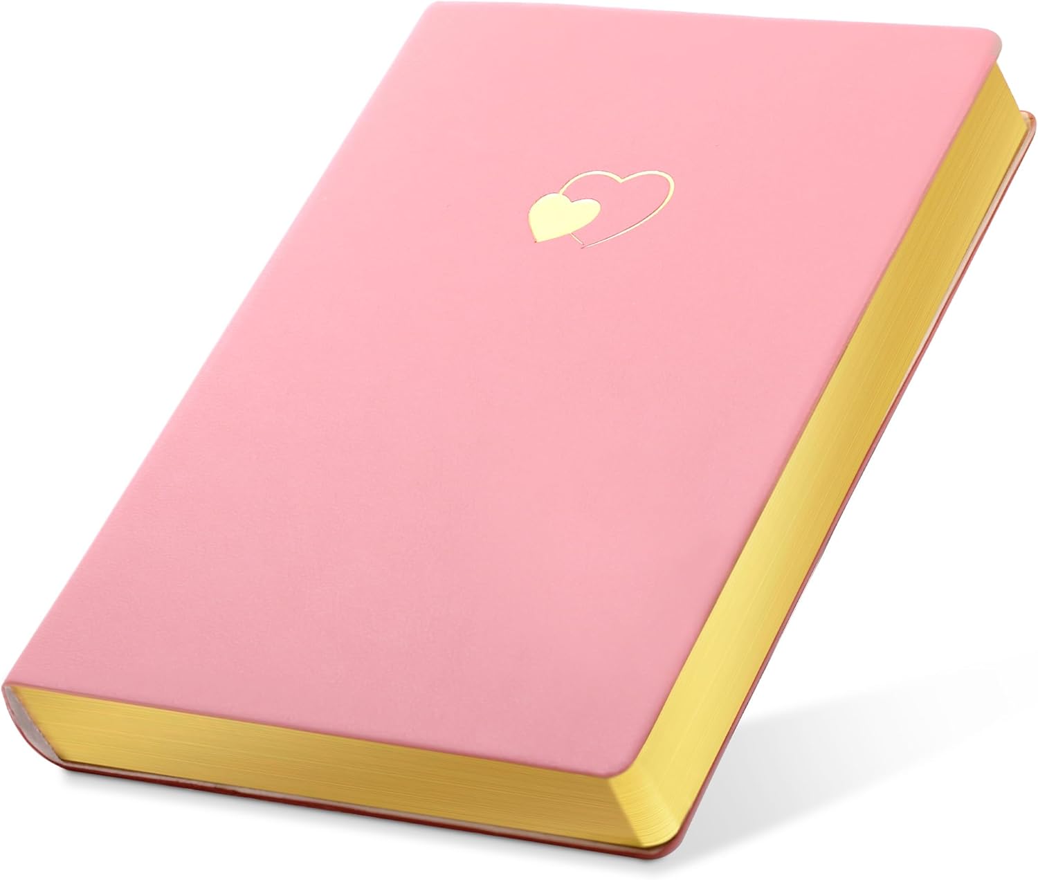 Cute Heart-Shaped Lined Journal for Girls