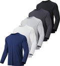 MLYENX 7 Pack Long Sleeve Shirts for Men UPF 50+ - Quick Dry Comfort