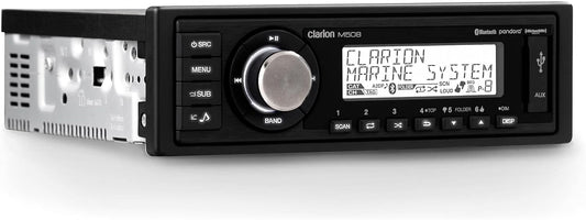 Clarion M508 Single DIN Digital Media Receiver with Bluetooth