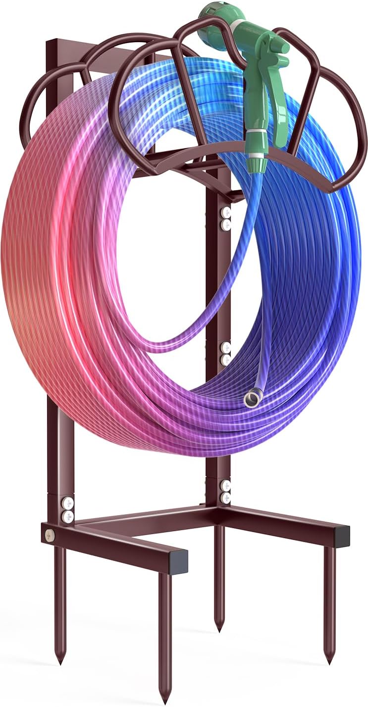 Super Stable Garden Hose Holder for 160-Feet Hose Storage