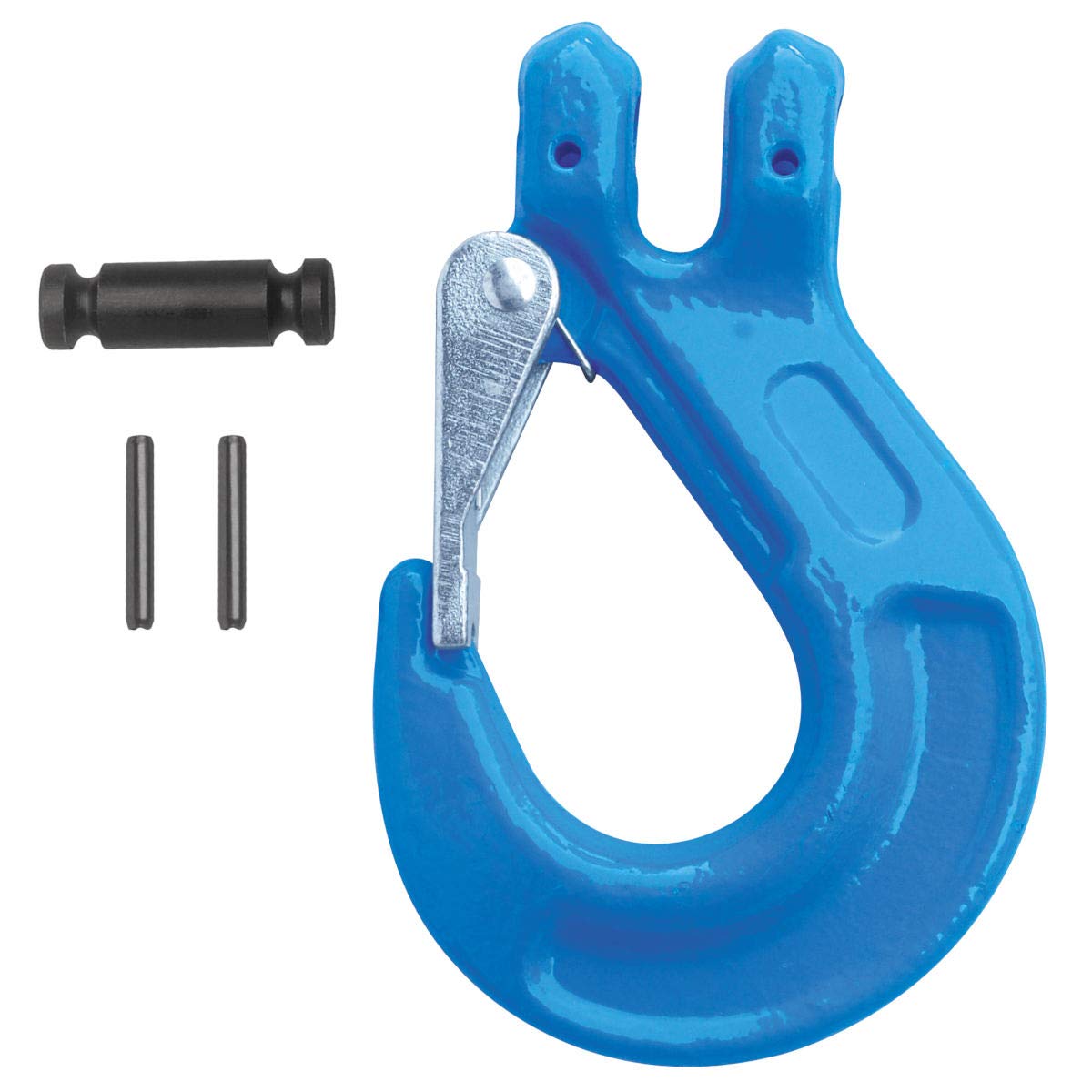 3/8 Clevis Sling Hook with Safety Latch - Grade 100 Performance