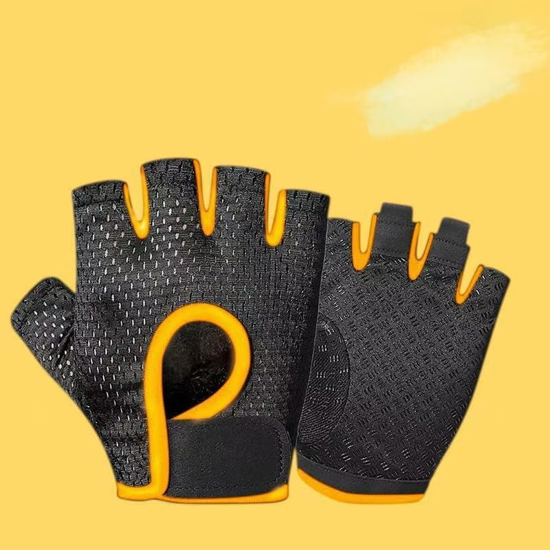 YEHIEL Full Palm Protection Gym Gloves - Ultimate Comfort!