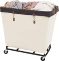 320L Laundry Basket with Wheels - Extra Large Rolling Hamper