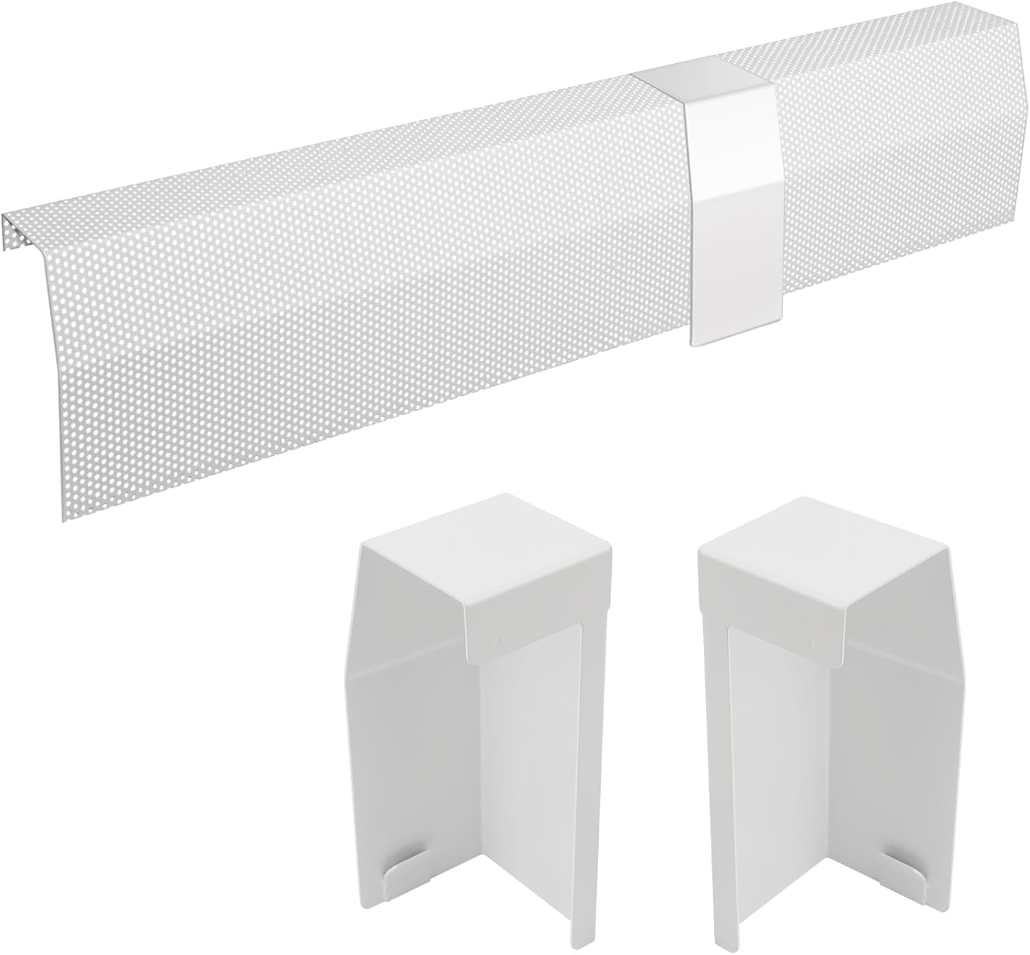 5ft Steel Easy Slip-On Baseboard Heater Cover for Home Use