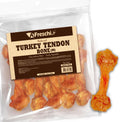 Natural Turkey Tendon Chews for Medium Breeds - 10 oz Treats