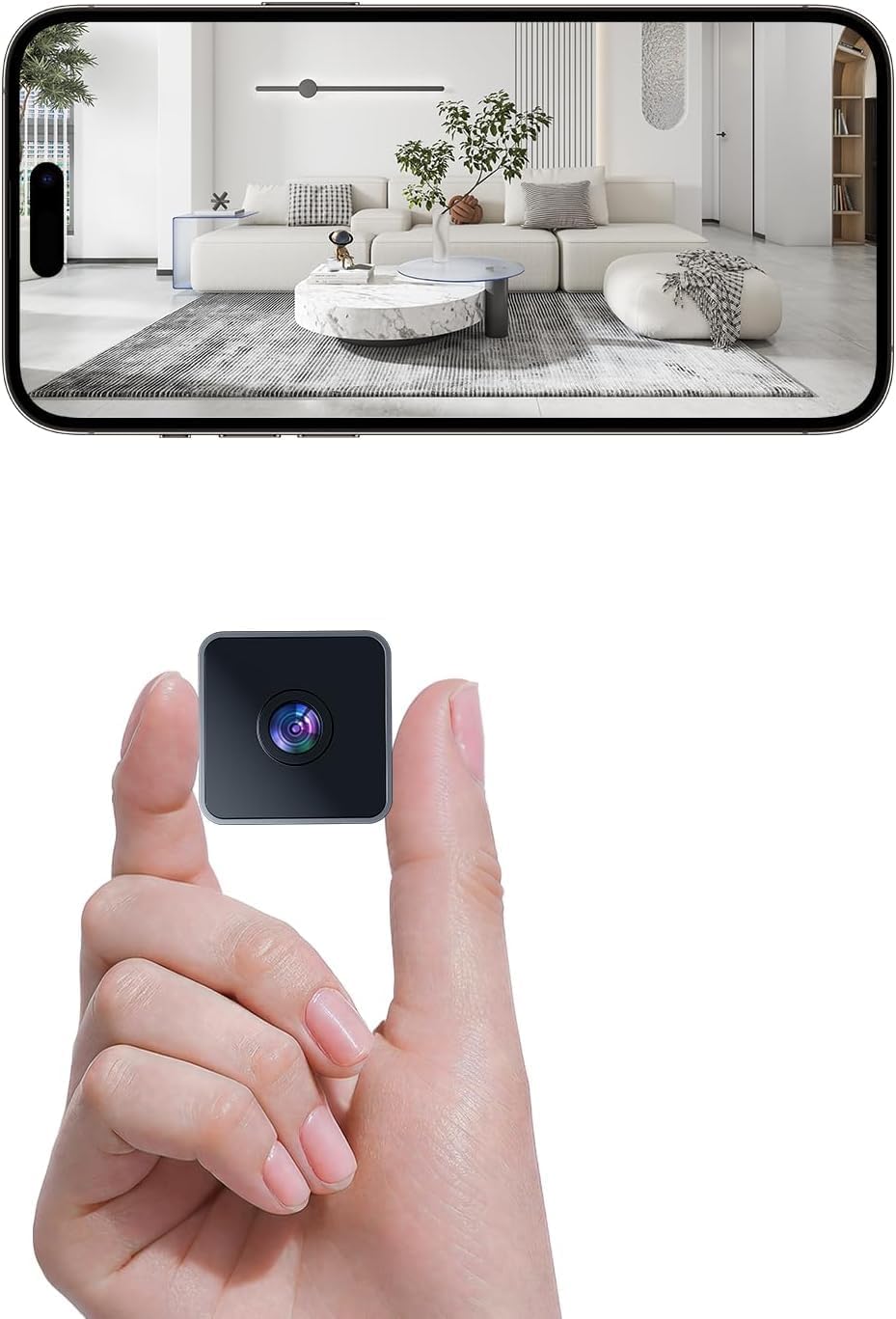 2025 Upgraded Hidden Camera Indoor for Home Safety and Security