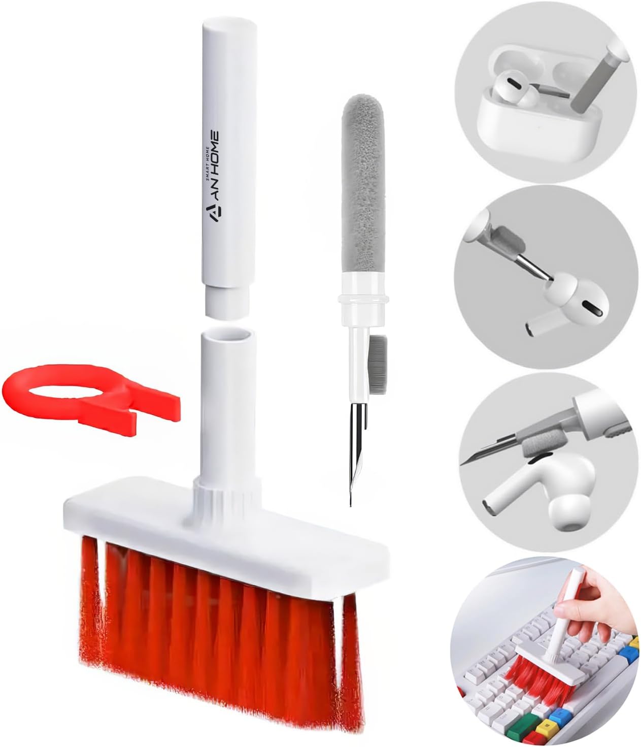 5-in-1 Keyboard Cleaner Kit - Ultimate Tech Cleaning Tool