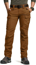 CQR Women's Flex Stretch Tactical Pants - Water Resistant Ripstop Work