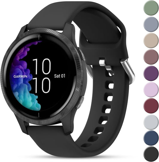 Soft Silicone Replacement Band for Garmin Watches