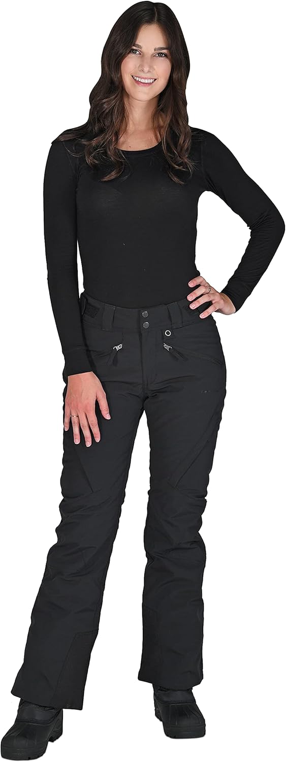 Arctix Women's Snowboard Cargo Pants - Premium Mesh-Lined