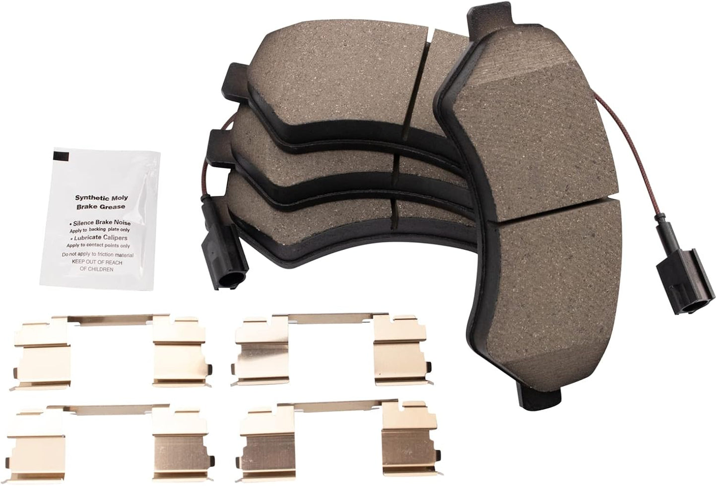 TRQ Front Brake Pads Ceramic for 2014-2021 Ram ProMaster Models