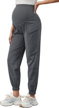 PACBREEZE Women's Maternity Cargo Joggers - Quick-Dry Hiking Pants fit