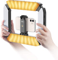 Smartphone Video Rig U200 Camera Video Rig Phone Stabilizer with LED