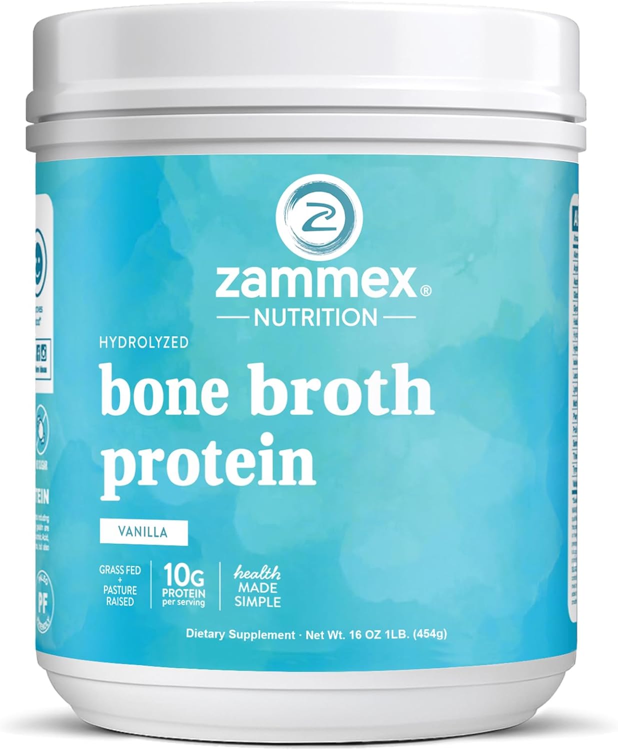 Zammex Bone Broth Protein Powder for Healthy Skin and Joints