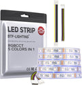 BTF-LIGHTING RGBCCT 5 Colors in 1 LED Tape Lights for Home