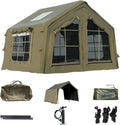 HikerSKY Winter Inflatable Tent - Quick Setup, Chimney Opening, Puncture-Proof Luxury Material