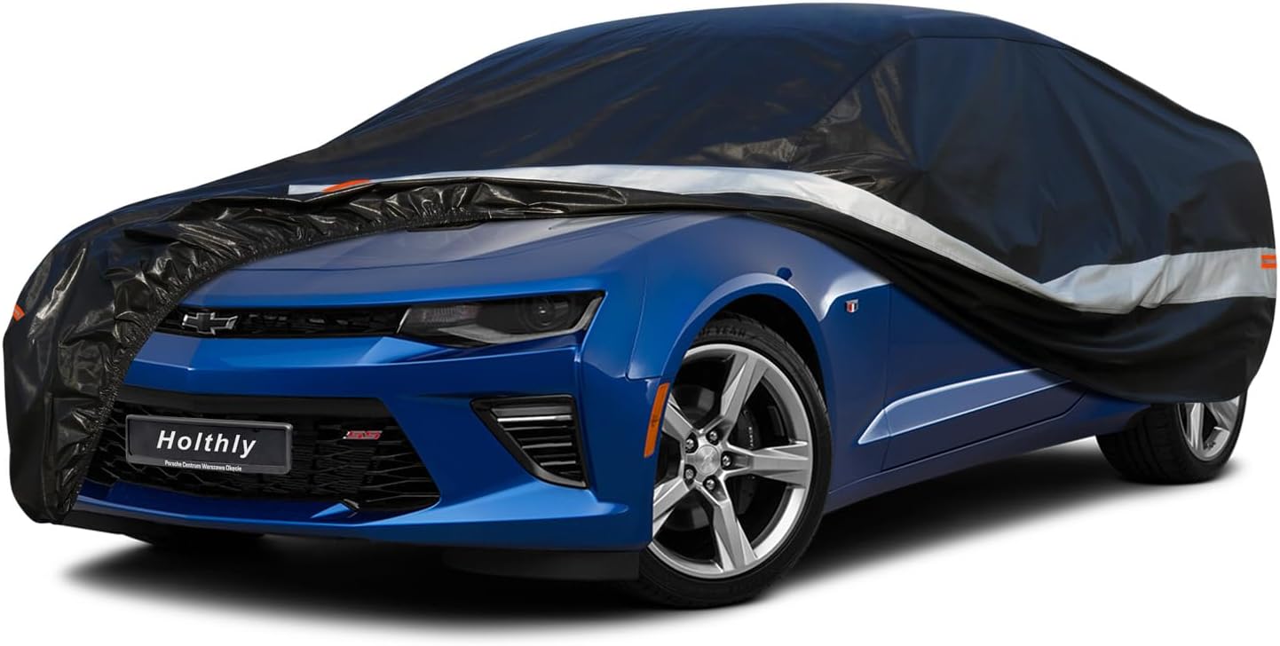 10 Layers Car Cover Custom Fit for Chevy Camaro - Waterproof & Durable