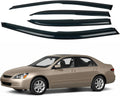 Rain Guards Window Visors Fit for 2003-2007 Honda Accord Sedan - Vent