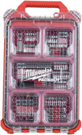 MilwaukeeTool Impact-Duty Alloy Steel Driver Bit Set with PACKOUT Case
