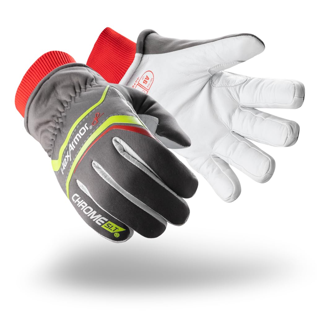 HexArmor Cold Weather Leather Work Gloves for Impact Protection