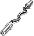 Olympic Barbell Curl Bar EZ Bar Strength Training Bar - 47 in Curl Bar