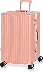 AnyZip Luggage Aluminium Frame Suitcase with TSA Lock 24In