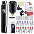 Dragonhawk Tattoo Gun Kit Wireless Tattoo Pen Kit - Beginner