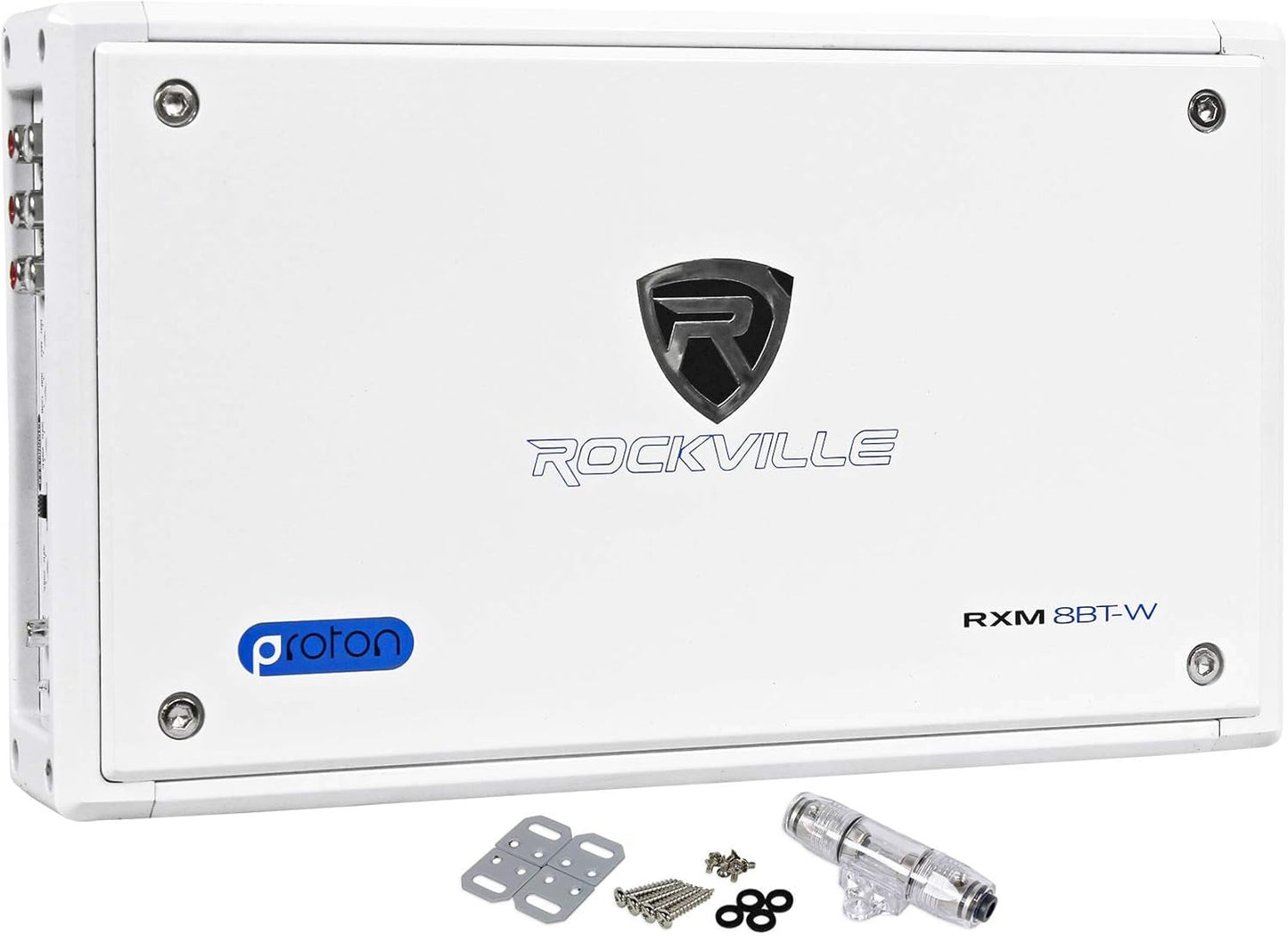 Rockville RXM8BTW 8-Channel Marine Amplifier for Boat Audio